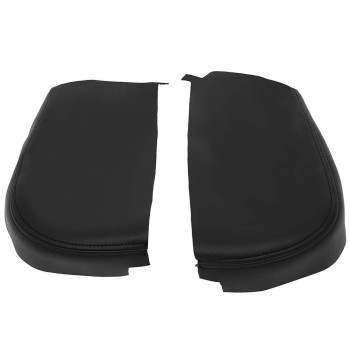 ROADFAR For Acura MDX 2007 2008 2009 2010 2011 2012 2013 Center Console Lid Armrest Cover Skin Replacement fit for Black