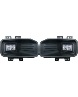 For Ford F150 Fog Light Assembly 2018 2019 2020 Pair Driver and Passenger Side Halogen Type Regular Crew/Extended Cab For FO2592246 JL3Z15201A