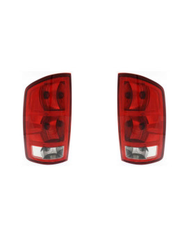 For Dodge Ram 1500 Tail Light Unit 2002 03 04 05 2006 Driver and Passenger Side Pair For CH2800147 55077347AF