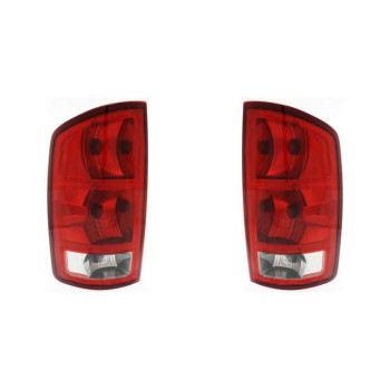 For Dodge Ram 1500 Tail Light Unit 2002 03 04 05 2006 Driver and Passenger Side Pair For CH2800147 55077347AF