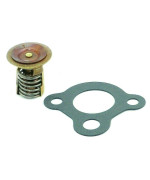 GLM Thermostat Kit for Mercruiser 2.5L 120 hp, 3.0L 140 hp GM 4 Cylinder & GM Inline 6 165 Hp, 140 degree, Replaces 59078T3 18-3650, Read Product Description for Application Information