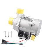 Dasbecan Electric Engine Water Pump Compatible with BMW 128i 328i 325i 528i 530i Z4 X3 X5 E90 N52 Replaces 11517521584 11517546994 11517563183 11517586924 11517586925