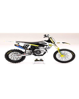 New-Ray FC45016 Zach Osborne Rockstar Energy Drink 1/12 Diecast Motorcycle Model 58243, Blue