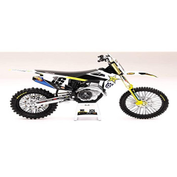 New-Ray FC45016 Zach Osborne Rockstar Energy Drink 1/12 Diecast Motorcycle Model 58243, Blue