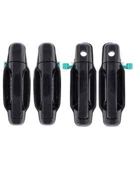 XtremeAmazing Pack of 4 Front Rear Left Right Side Exterior Door Handles Compatible with Kia Sorento 2003-2009