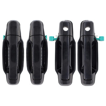 XtremeAmazing Pack of 4 Front Rear Left Right Side Exterior Door Handles Compatible with Kia Sorento 2003-2009