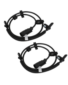 ROADFAR 2 x Rear&Left&Right ABS Wheel Speed Sensor ABS Sensor Fit for 2009-2016 for Chevrolet Traverse 2007-2016 for GMC Acadia 2008-2016 for Buick Enclave