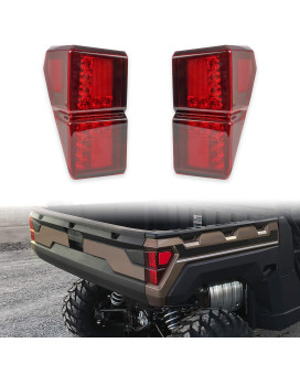 SAUTVS Ranger XP 1000 Taillights 18-24, Red LED Tail Lights Rear Brake Stop Lights for Polaris Ranger XP 1000/ Crew XP 1000/ Ranger 1000/ Ranger 1000 XP 2018-2024 Accessories (2PCS, 2413766)