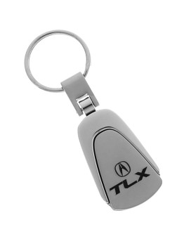 Au-TOMOTIVE GOLD Tear Drop Key Chain for Acura TLX (Chrome)