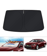 KUST Custom Fit Windshield Sun Shade for Toyota Camry 2012-2017 Sunshade Foldable Sun Visor Protector Blocks UV Rays Keep Your Car Cooler