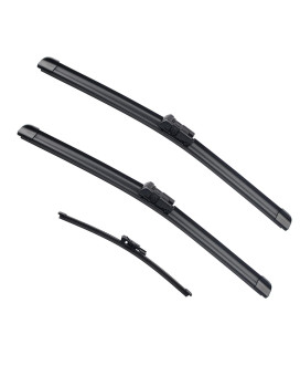 VTOGOI Wiper Blades With Rear Wiper Blades Set For 2018 + Land Rover Range Rover Velar,Automotive Replacement Windshield Wiper Blades, That Meet OEM Quality Easy DIY Install 26 +19+13(Set of 3)