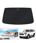 KUST Custom Fit Windshield Sun Shade for Toyota 4Runner 2010-2023 2024 Sunshade Foldable Sun Visor Protector Blocks UV Rays Keep Your Car Cooler