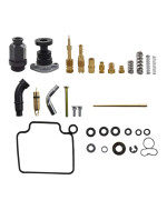 Autoparts Carburetor Carb Rebuild Repair Kit with Primer Choke Replacement for 1998-2004 Honda TRX 450 Foreman