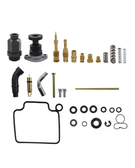 Autoparts Carburetor Carb Rebuild Repair Kit with Primer Choke Replacement for 1998-2004 Honda TRX 450 Foreman