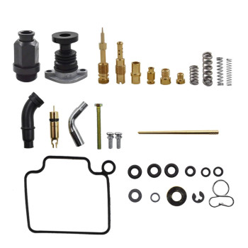 Autoparts Carburetor Carb Rebuild Repair Kit with Primer Choke Replacement for 1998-2004 Honda TRX 450 Foreman