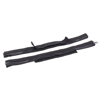 XtremeAmazing 2Pcs Door Limiting Straps with Harness Wire Protecting Replacement Black