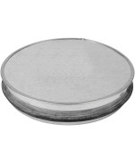 6 Inch Metal Tee Cap - Round Vent Cover - Indoor and Outdoor Pipe Cover - Dryer Vent Cover - Dryer Duct End Cap - Metal End Cap - Metal Plug -Round Metal Duct Cap