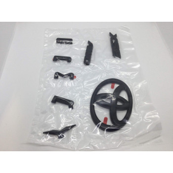 Genuine Toyota 2020 & Newer Camry XSE AWD All Wheel Drive Black Emblem Overlay Kit PT948-03211-02