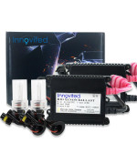 Innovited 35W DC Slim Digital Ballast x 1 Pair with HID Xenon Bulb x 1 Pair Bundle - H1 - 5000K - Prue White