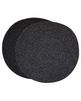 JohnDow Industries JDI-SP1 Oil Splash Pad, 15 inch Diameter fits Most Oil drains, 2 Pack, Black