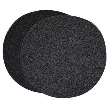 JohnDow Industries JDI-SP1 Oil Splash Pad, 15 inch Diameter fits Most Oil drains, 2 Pack, Black