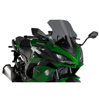 Puig Z-Racing Screen Kawasaki Ninja 1000 11-20',Dark Smoke,One Size