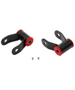 1.5 Rear Lift Leaf Shackle Kit 2Pcs Replacement for 88-18 Chevy Silverado 1500 & GMC Sierra 1500 2wd 4wd Truck Replace 710515