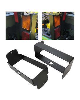 ECOTRIC Brush Light Guards Compatible withJOHN DEERE JD 1023 1025R 1026R 2025R Replacement for BLV10400