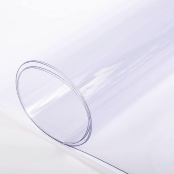 Farm Plastic Supply - clear Vinyl Sheeting - 15 Mil - (46 x 30) - Vinyl Plastic Sheeting, clear Vinyl Sheet for Storm Windows, covering, Protection, Tablecloth Protector