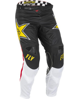 Fly Racing 2022 Kinetic Mesh Pants (Rockstar, 34)