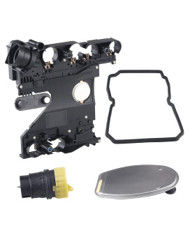 WATERWICH Transmission Conductor Plate + Connector Adapter+ Filter + Gasket Kit Compatible with Mercedes-Benz Replace 1402710080 1402701161 2035400253