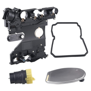 WATERWICH Transmission Conductor Plate + Connector Adapter+ Filter + Gasket Kit Compatible with Mercedes-Benz Replace 1402710080 1402701161 2035400253