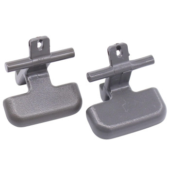 XtremeAmazing Upper and Lower Gray Center Console Armrest Latch Clips for Sonata 2007-2010