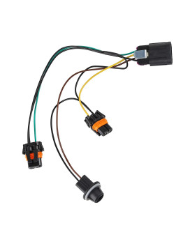 WMPHE Compatible with Headlight Wiring Harness Pontiac Grand Prix 2004 2005 2006 2007 2008, Headlamp Wiring Harness, Front Lamp Socket Wire OEM 16530756