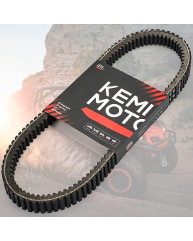 KEMIMOTO ATV/UTV Drive Belt, CVT Belt Compatible with Can-Am Maverick Commander Outlander Renegade OEM Replacement 422280360 715000302 715900030 715900212 422280364