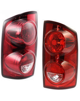 Garage-Pro Tail Light Lamp Set Compatible with 2007-2008 Dodge Ram 1500, 2007-2009 Ram 2500, Ram 3500, Lens and Housing Driver and Passenger Side