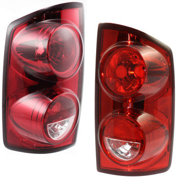 Garage-Pro Tail Light Lamp Set Compatible with 2007-2008 Dodge Ram 1500, 2007-2009 Ram 2500, Ram 3500, Lens and Housing Driver and Passenger Side