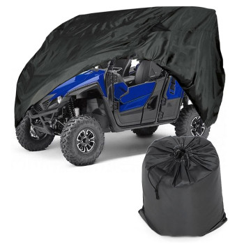 WFLNHB Utility Vehicle Storage Cover Denier Oxford Cloth Replacement for Yamaha Wolverine X4 2018-2020