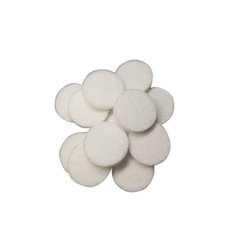 20 Pcs Cotton Pads For Car Air Vent Clips 16mm Aromatherapy Replacement Pads For Car Air Condition Clips Essential Oil Diffuser Pads For Auto Freshener Clips