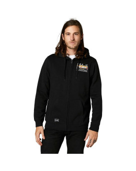 Fox Racing Men's Standard PRO Circuit Zip Fleece, Black 2, XLarge