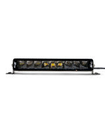 DV8 Offroad LED Light Bar 13 Dual Row 3,780 Lumen from OSRAM LED's Bezel-Less Housing w/Heat Fins IP68 Rated UV Resistant Lens Flood/Spot Pattern Elite Series BE13EW45W