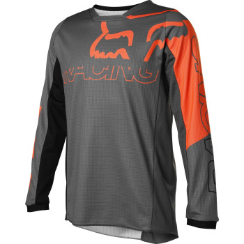 Fox Racing Kids' Youth 180 Motocross Jersey, Pewter, X-Large