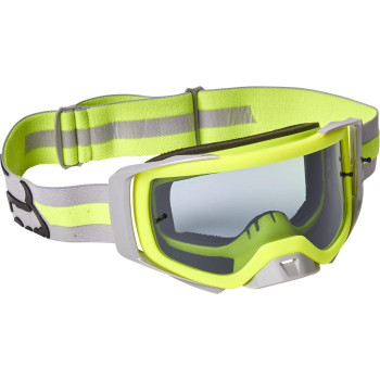 Fox Racing Airspace Motocross Goggle, MERZ Steel Grey - Smoke Lens