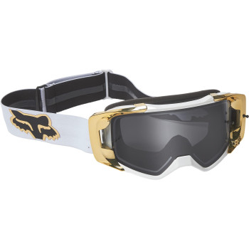 Fox Racing Vue Motocross Goggle, STRAY White - Clear Lens