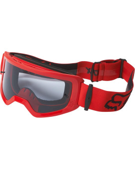 Fox Racing MAIN S STRAY SAND GOGGLE, Clear lens, Flo Red