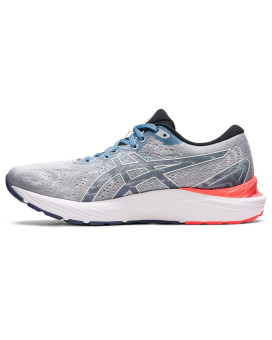 ASIcS Mens gel-cumulus 23 Running Shoe, 10, Piedmont greyWhite