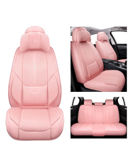 NS YOLO Full Coverage Faux Leather Car Seat Covers Universal Fit for Cars,SUVs and Pick-up Trucks with Waterproof Leatherette in Auto Interior Accessories