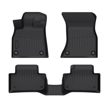 Cartist Custom Fit for Floor Liners Audi Q5 2009 2010 2011 2012 2013 2014 2015 2016 2017/2013-2017 SQ5 All Weather Floor Mats Carpet Protection TPE Odorless