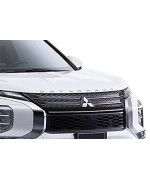 Chrome Genuine OEM Mitsubishi Outlander Hood Emblem Badge Decal Outlander 2022