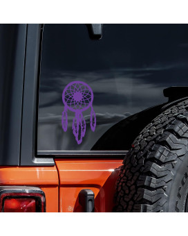 Dreamcatcher Decal Vinyl Sticker Auto Car Truck Wall Laptop Purple 3 x 5.5